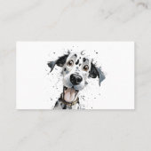 Carte De Visite Garde d'animaux (Dos)