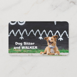 Carte De Visite Garde d'animaux