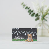Carte De Visite Garde d'animaux (Debout devant)