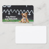 Carte De Visite Garde d'animaux (Devant / Derrière)