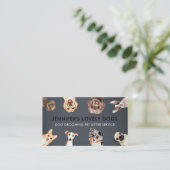 Carte De Visite Garde d'animaux de compagnie Chiens Taille Small B (Debout devant)