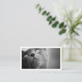 Carte De Visite Garde d'animaux simple moderne (Debout devant)