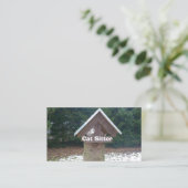 Carte De Visite Garde de chat (Debout devant)