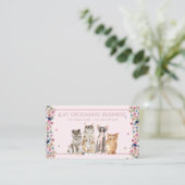 Carte De Visite Garde de chat Maison Cozy Stay (Debout devant)