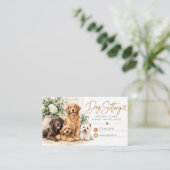 Carte De Visite Garde de chien (Debout devant)