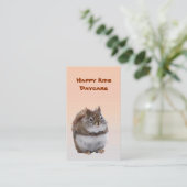 Carte De Visite Garde d'écureuil doux (Debout devant)