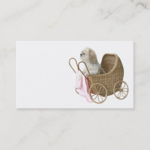 Carte De Visite Garde d'enfants d'animal familier
