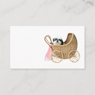 Carte De Visite Garde d'enfants d'animal familier