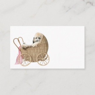 Carte De Visite Garde d'enfants d'animal familier