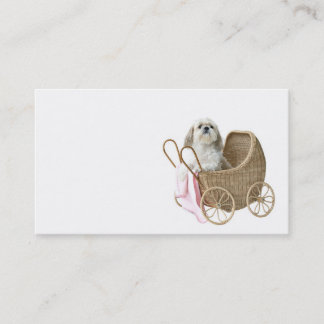 Carte De Visite Garde d'enfants d'animal familier