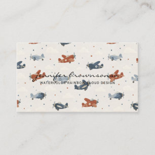 Carte De Visite Garde d'enfants Enseignant Garde d'enfants Bébé Av