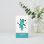Carte De Visite Garde d'enfants Garde d'enfants Garde d'enfants Ga (Debout devant)