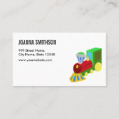 Carte De Visite Garde d'enfants Gardergarten Babysitter (Dos)