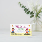 Carte De Visite Garde d'enfants professionnelle (Debout devant)
