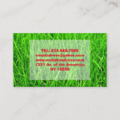 Carte De Visite Garde légale (Dos)