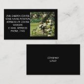 CARTE DE VISITE GARDEN CENTRE (Devant / Derrière)