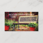 Carte De Visite Garden Nursery Business (Devant)