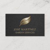 Carte De Visite Garden Services Professional (Devant)