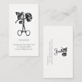 Carte De Visite Gardener Ou Plante (Devant / Derrière)