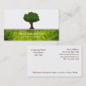 Carte De Visite Gardener paysager (Devant / Derrière)