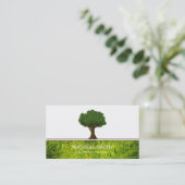 Carte De Visite Gardener paysager (Debout devant)