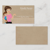 Carte De Visite Garderie (Devant / Derrière)