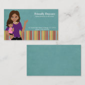 Carte De Visite Garderie (Devant / Derrière)