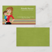 Carte De Visite Garderie (Devant / Derrière)