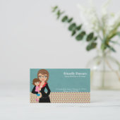 Carte De Visite Garderie (Debout devant)