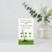 Carte De Visite Garderie de jardin Loyauté du gâteau d'herbe moder (Debout devant)