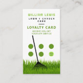 Carte De Visite Garderie de jardin Loyauté du gâteau d'herbe moder (Devant)