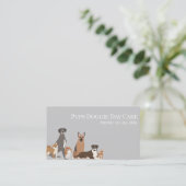Carte De Visite Garderie de jour chien Animaux de compagnie - Form (Debout devant)