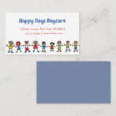 Carte De Visite Garderie garderie Babysitter (Devant / Derrière)