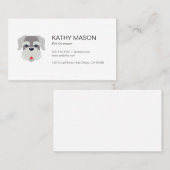 Carte De Visite Garderie pour animaux de compagnie (Devant / Derrière)