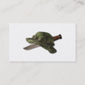 Carte De Visite Gardes forestières de marines de l'Armée de l'Air (Dos)