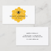 Carte De Visite Gardien d'abeilles (Devant / Derrière)