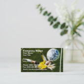 Carte De Visite Gardien de but dans l'action (Debout devant)