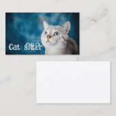 Carte De Visite gardien de chats (Devant / Derrière)