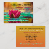 Carte De Visite Gardien de confiance de l'étang d'or (Devant / Derrière)