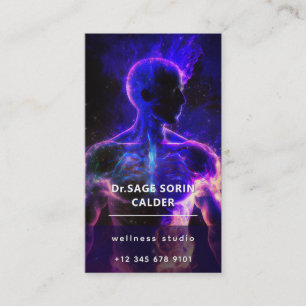 Carte De Visite Gardien de Lumière   Figure énergétique