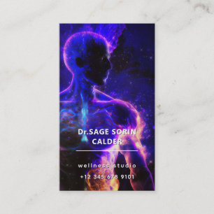 Carte De Visite Gardien de Lumière   Figure énergétique