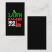 Carte De Visite Gardien de remorquage de tracteurs de pelouse (Devant / Derrière)