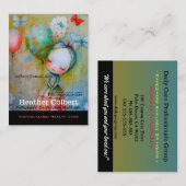 Carte De Visite Gardienne Precious Butterfly Girl (Devant / Derrière)