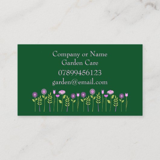 Carte de visite Gardner (Devant)