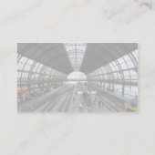 Carte De Visite Gare ferroviaire occupée (Dos)