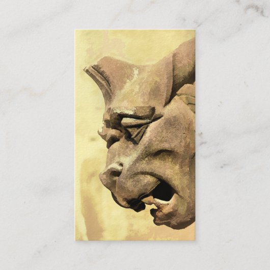 CARTE DE VISITE GARGOYLE (Devant)