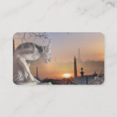 Carte De Visite Gargoyle (Dos)