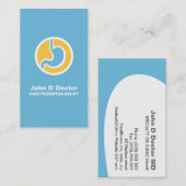Carte de visite gastroentérologue (Devant / Derrière)