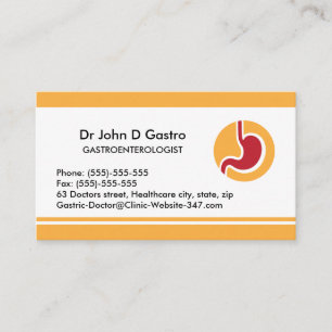 Carte de visite gastroentérologue