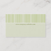 Carte de visite gastronome de Bistros (Dos)